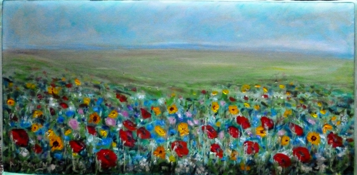 flowers in the field